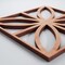 Ekena Millwork Extra Small Swansea Decorative Fretwork Wood Wall Panels, Cherry, 7 3/8"W x 7 3/8"H x 3/8"T WALW08X08X0375SWNCH - alternate 5